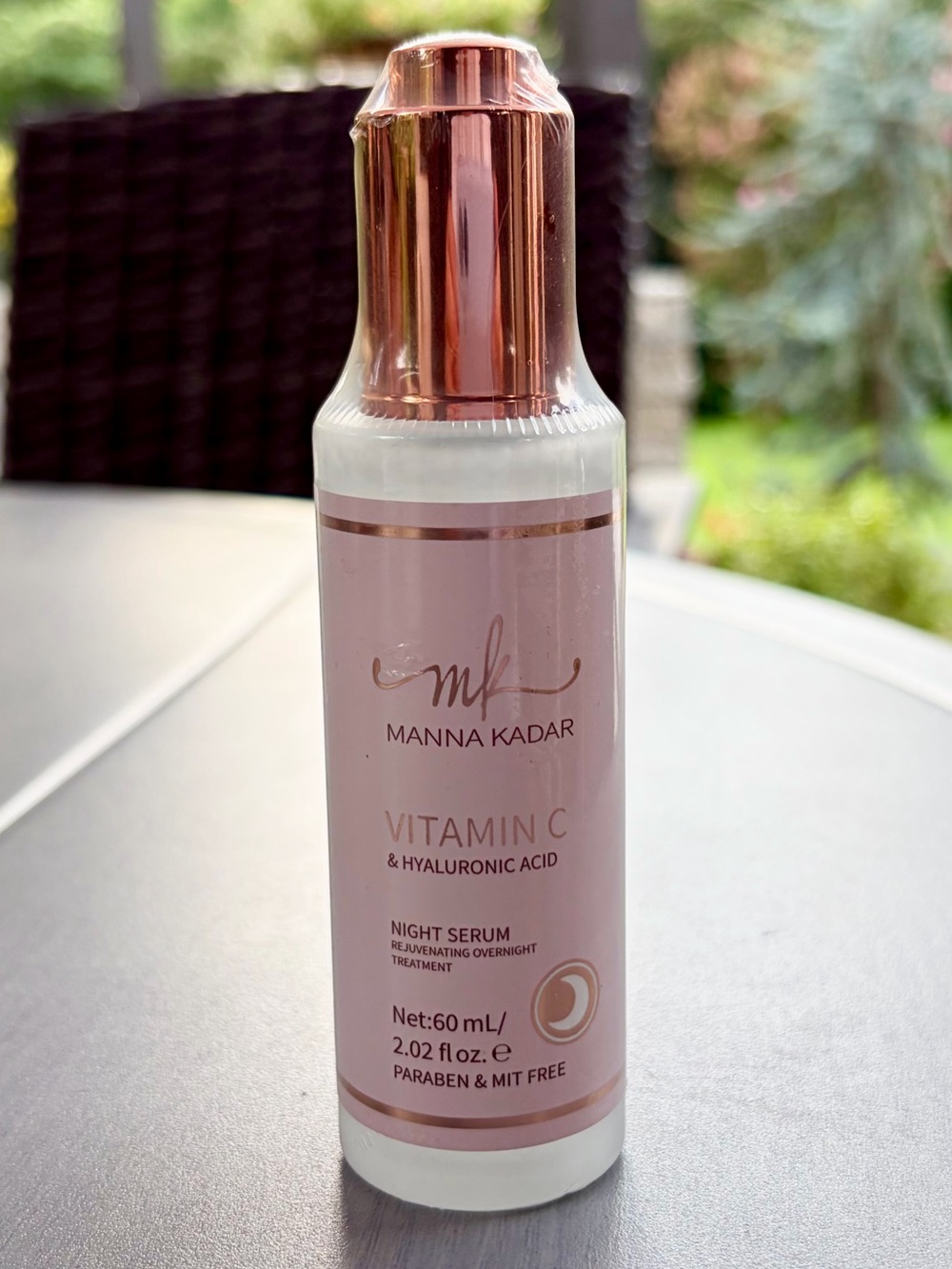 Manna Kadar Vitamin C & Hyaluronic Acid Night Serum 🌸🌙